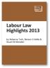 Labour Law Highlights 2013 cover